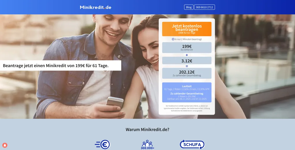Minikredit.de